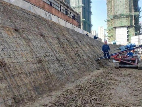 义县建筑边坡支护